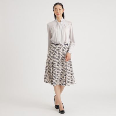 【Ｐｒｅｃｉｏｕｓ掲載】クリアウォッシャブルウール天竺　ボウ付きプルオーバー【ウォッシャブル】（Ｋ１Ｐ０５２６２＿＿）