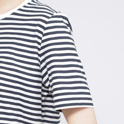 【ＷＥＢ・一部店舗限定／ウォッシャブル】天竺ボーダー　プルオーバー（Ｋ１Ｐ０６５８３＿＿）