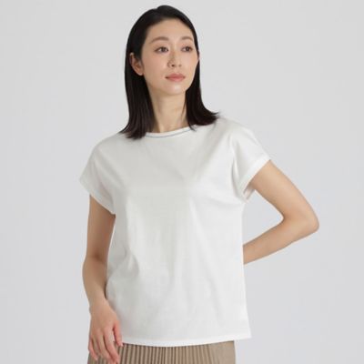 ＜Paul Stuart (Women)＞ファンクショナルスムース　フレンチスリーブプルオーバー【ウォッシャブル】（Ｋ１Ｐ２３１６５＿＿）