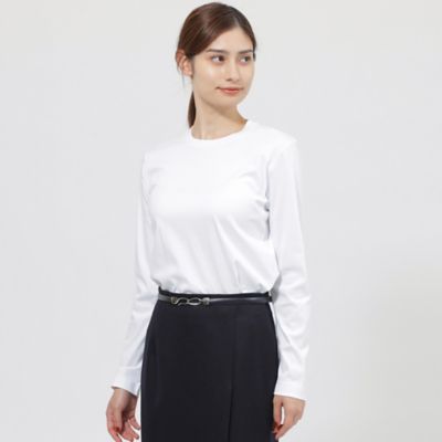 Paul Stuart (Women)/ポール・スチュアート 【Nikkei magazine掲載】【ウォッシャブル】ドレスTシャツ(K1P35478__)