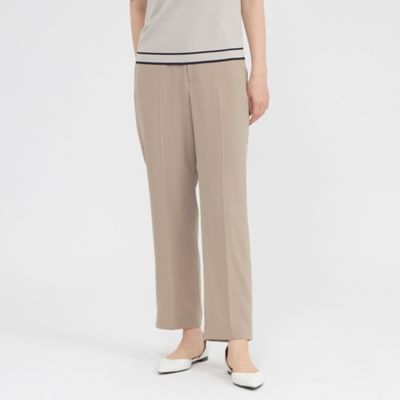＜Paul Stuart (Women)＞【ウォッシャブル】トリアセジョーゼット　パンツ（Ｋ１Ｒ１４６１５＿＿）