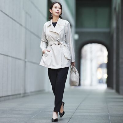 【Ｎｉｋｋｅｉ　ｍａｇａｚｉｎｅ掲載】【ウォッシャブル】アイリーダブルクロス　パンツ（Ｋ１Ｒ１５５２３＿＿）