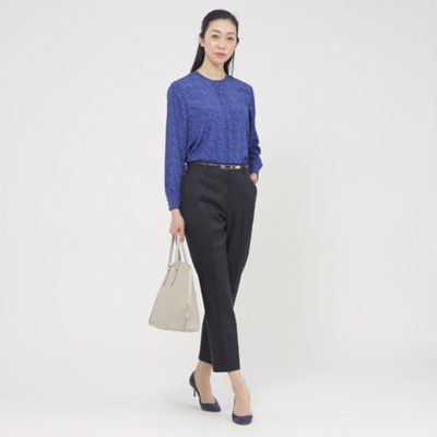【Ｎｉｋｋｅｉ　ｍａｇａｚｉｎｅ掲載】ウーステッドツイル　パンツ【防しわ性】（Ｋ１Ｒ１８３１９＿＿）