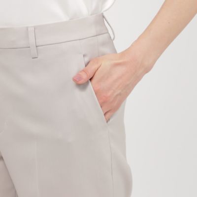 【Ｎｉｋｋｅｉ　ｍａｇａｚｉｎｅ掲載】ウーステッドツイル　パンツ【防しわ性】（Ｋ１Ｒ１８３１９＿＿）