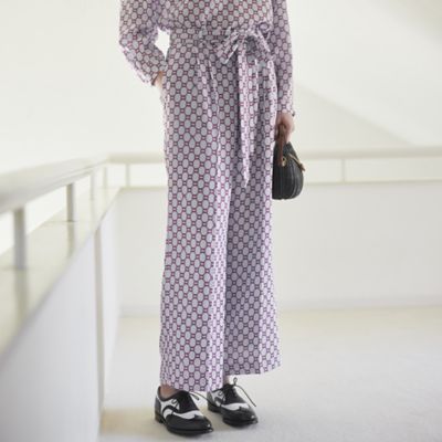 【Ｐｒｅｃｉｏｕｓ掲載】【ウォッシャブル】ロープモノグラム　パンツ（Ｋ１Ｒ１８５２８＿＿）