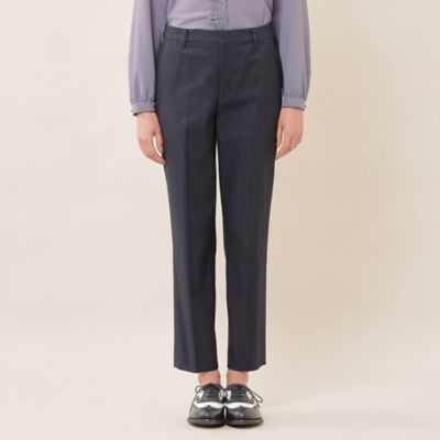 ヘリンボーンストレッチ　パンツ【ウォッシャブル】（Ｋ１Ｒ２２１１９＿＿）