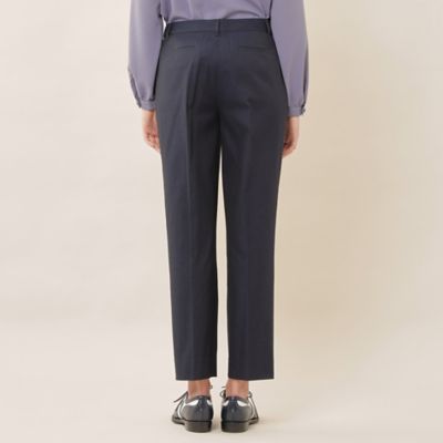 ヘリンボーンストレッチ　パンツ【ウォッシャブル】（Ｋ１Ｒ２２１１９＿＿）
