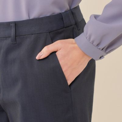 ヘリンボーンストレッチ　パンツ【ウォッシャブル】（Ｋ１Ｒ２２１１９＿＿）
