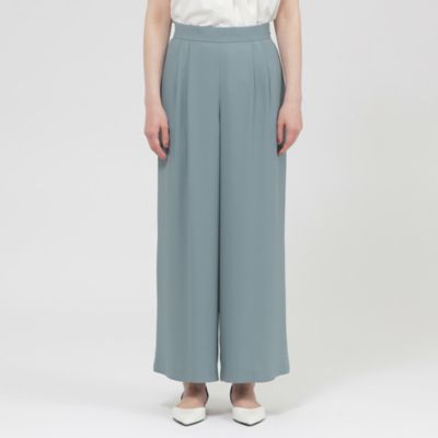 【ウォッシャブル】バックサテンジョーゼット　パンツ（Ｋ１Ｒ２２５４５＿＿）