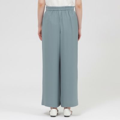 【ウォッシャブル】バックサテンジョーゼット　パンツ（Ｋ１Ｒ２２５４５＿＿）