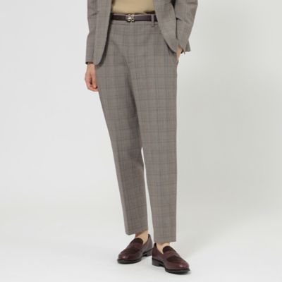 ＜Paul Stuart (Women)＞【ウォッシャブル】裏起毛チェック　パンツ（Ｋ１Ｒ２２６５３＿＿）