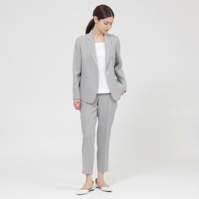 【Ｎｉｋｋｅｉ　ｍａｇａｚｉｎｅ掲載】【ウォッシャブル／防しわ性／ＵＶ対策】フロータブルツイル　パンツ（Ｋ１Ｒ２３５５２＿＿）