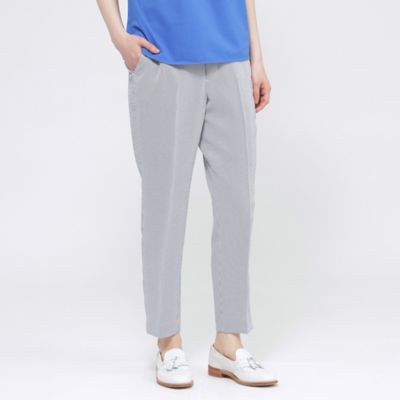 ＜Paul Stuart (Women)＞【ＷＥＢ・一部店舗限定／ウォッシャブル】フロータブルツイル　パンツ（Ｋ１Ｒ２３５８８＿＿）