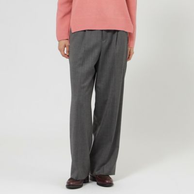 ＜Paul Stuart (Women)＞【ＷＥＢ・一部店舗限定】ミルドストレッチヘリンボーン　パンツ（Ｋ１Ｒ２４６８４＿＿）