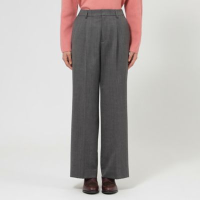 WEB・一部店舗限定】ミルドストレッチヘリンボーン パンツ