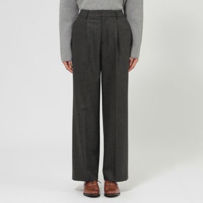WEB・一部店舗限定】ウールブレンドストライプ パンツ