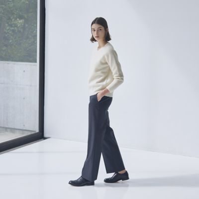 【ＷＥＢ・一部店舗限定／ウォッシャブル】ファインウールフラノ　パンツ（Ｋ１Ｒ２６４９０＿＿）