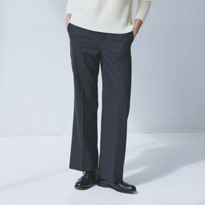【ＷＥＢ・一部店舗限定／ウォッシャブル】ファインウールフラノ　パンツ（Ｋ１Ｒ２６４９０＿＿）