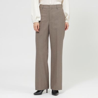 【ＷＥＢ・一部店舗限定／ウォッシャブル】ファインウールフラノ　パンツ（Ｋ１Ｒ２６４９０＿＿）