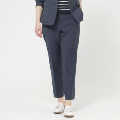 【SALE】Paul Stuart (Women)/ポール・スチュアート ファインウールストレッチ パンツ【防しわ性/ウォッシャブル】(K1R27342__) アオ パンツ・ズボン【三越伊勢丹/公式】