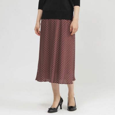 楽天市場】ロングスカート ボルドーの通販