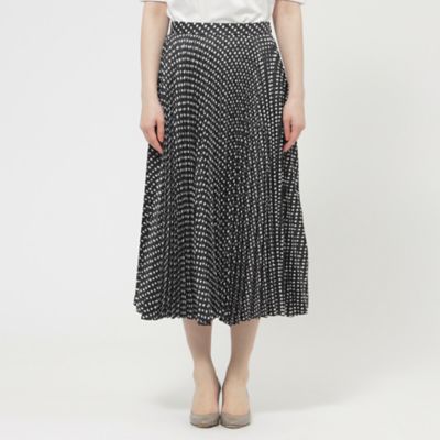 タグ付き新品 Ballsey Aライン フラワー柄 プリーツ スカート 32 Lace Ladies 花柄ロングプリーツスカート フラワープリント