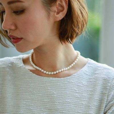 ｔｈｅ ｎｉｋｋｅｉ ｍａｇａｚｉｎｅ ｓｔｙｌｅ ａｉ 掲載商品 イノセントパール４０ネックレス ｋ１ｖ３２１５１ 三越伊勢丹オンラインストア 公式