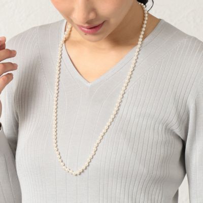 ｔｈｅ ｎｉｋｋｅｉ ｍａｇａｚｉｎｅ ｓｔｙｌｅ ａｉ 掲載商品 イノセントパール８０ネックレス ｋ１ｖ３３１５１ 三越伊勢丹オンラインストア 公式