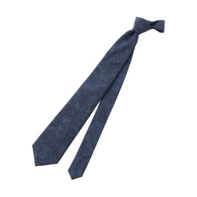 TOMORROWLAND ウール レジメンタルストライプネクタイ