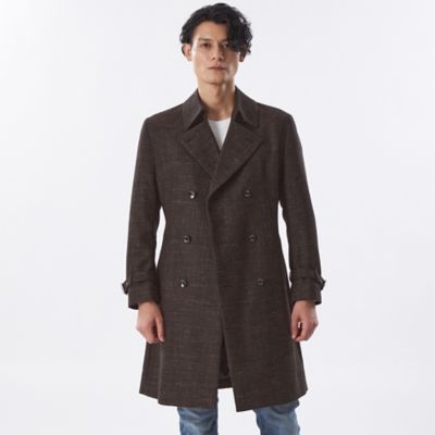 【美品】EPOCA UOMO トレンチコート　ベルト　ライナー付き 46 美品】EPOCA UOMO トレンチコート ベルト ライナー付き 46 美品