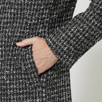 【ＰＲＩＭＡ　ＣＯＬＬＥＣＴＩＯＮ】ミックスファブリックコート（Ｍ１Ｂ５１４９０＿＿）