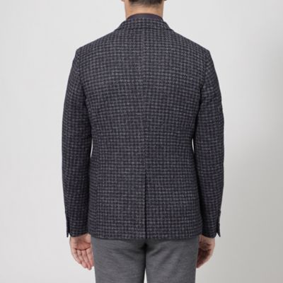 千鳥格子ニットジャケット（Ｍ１Ｄ８９２６０＿＿）