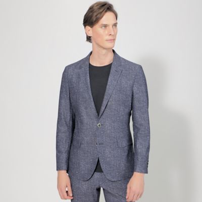 セットアップ】トリコットツイルプリントジャケット