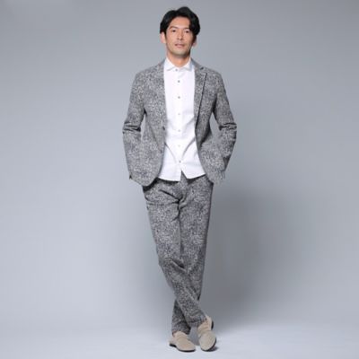 【ＰＲＩＭＡ　ＣＯＬＬＥＣＴＩＯＮ】【セットアップ】マイクロチェックジャケット（Ｍ１Ｅ２５１９１＿＿）
