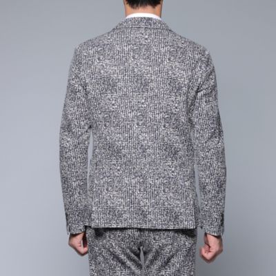 【ＰＲＩＭＡ　ＣＯＬＬＥＣＴＩＯＮ】【セットアップ】マイクロチェックジャケット（Ｍ１Ｅ２５１９１＿＿）