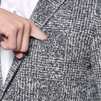【ＰＲＩＭＡ　ＣＯＬＬＥＣＴＩＯＮ】【セットアップ】マイクロチェックジャケット（Ｍ１Ｅ２５１９１＿＿）
