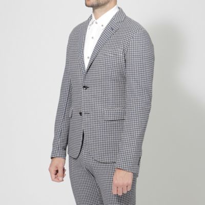 【ＰＲＩＭＡ　ＣＯＬＬＥＣＴＩＯＮ】【セットアップ】ＬＡＮＩＦＩＣＩＯ　ＲＯＭＡ千鳥プリントジャケット（Ｍ１Ｅ３２３９６＿＿）