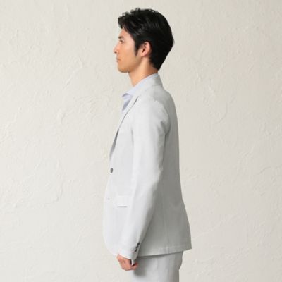 【セットアップ】【ウォッシャブル】サッカーストレッチジャケット（Ｍ１Ｅ３６３３７＿＿）