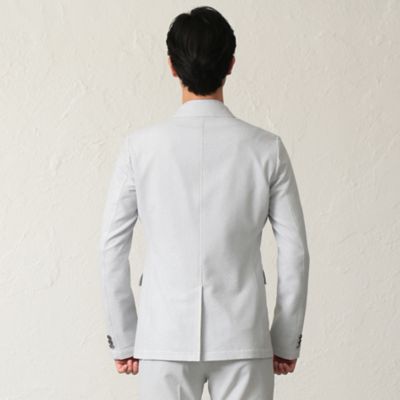 【セットアップ】【ウォッシャブル】サッカーストレッチジャケット（Ｍ１Ｅ３６３３７＿＿）