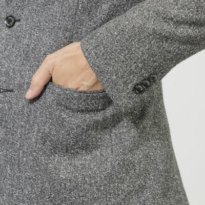 【ＰＲＩＭＡ　ＣＯＬＬＥＣＴＩＯＮ】ヘリンボーンモールジャケット（Ｍ１Ｅ６０４９２＿＿）
