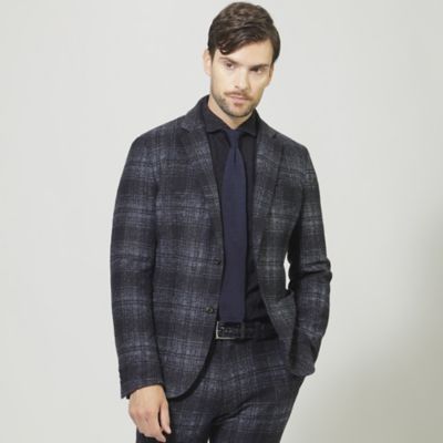 ＜EPOCA UOMO (Men)＞【ＰＲＩＭＡ　ＣＯＬＬＥＣＴＩＯＮ】チェックパターンジャケット（Ｍ１Ｅ６２４９４＿＿）