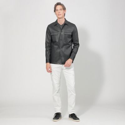 【ＰＲＩＭＡ　ＣＯＬＬＥＣＴＩＯＮ】ラムレザージャージーブルゾン（Ｍ１Ｆ０１３９７＿＿）