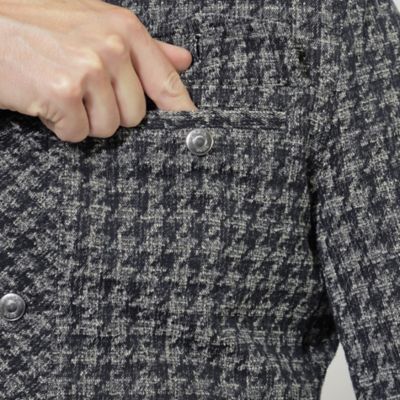 【ＰＲＩＭＡ　ＣＯＬＬＥＣＴＩＯＮ】千鳥ジャカードブルゾン（Ｍ１Ｆ１５４９３＿＿）