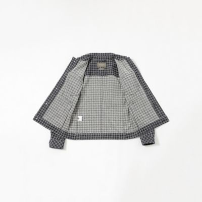 【ＰＲＩＭＡ　ＣＯＬＬＥＣＴＩＯＮ】千鳥ジャカードブルゾン（Ｍ１Ｆ１５４９３＿＿）