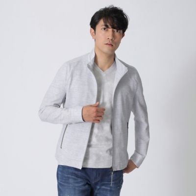 ＜EPOCA UOMO (Men)＞ツィードプリントサッカーブルゾン（Ｍ１Ｆ２９１０８＿＿）