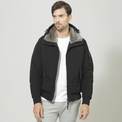 EPOCA UOMO (Men)/エポカ ウォモ 【BLACK OF BLACKs】【PRIMA COLLECTION】タスランナイロンタフタダウンブルゾン(M1F74498__)