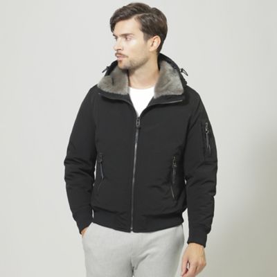 【ＢＬＡＣＫ　ＯＦ　ＢＬＡＣＫｓ】【ＰＲＩＭＡ　ＣＯＬＬＥＣＴＩＯＮ】タスランナイロンタフタダウンブルゾン（Ｍ１Ｆ７４４９８＿＿）