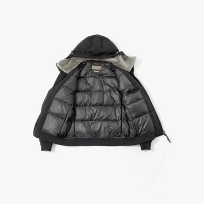 【ＢＬＡＣＫ　ＯＦ　ＢＬＡＣＫｓ】【ＰＲＩＭＡ　ＣＯＬＬＥＣＴＩＯＮ】タスランナイロンタフタダウンブルゾン（Ｍ１Ｆ７４４９８＿＿）