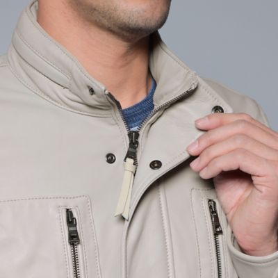 【ＰＲＩＭＡ　ＣＯＬＬＥＣＴＩＯＮ】シープレザーミドルブルゾン（Ｍ１Ｆ９６１９６＿＿）