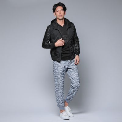 【ＰＲＩＭＡ　ＣＯＬＬＥＣＴＩＯＮ】レザーコンビブルゾン（Ｍ１Ｆ９８１９７＿＿）